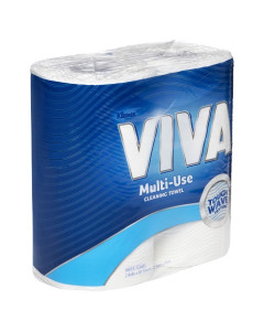 Kleenex® 44301 Viva® Kitchen Roll Towel 1 ply 12rolls x 60sheets - White 