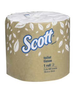 Scott® 5741 Conventional Toilet Roll 2 Ply 48 Rolls x 400 sheets