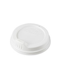 Castaway® CA-TLID8 Sippa® Snapon Cup Lid - 8oz (280ml) White (1000)