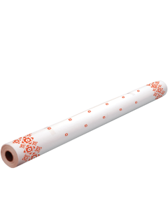 Parego® PA-TCT30RE Paper Table Cloth Economy Roll 30m – Red Tile Pattern