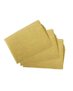 Oates® 173403 Enka-Fill PVA Cloths Chamois Perforated 72x59cm 3pk - Yellow