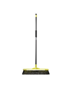 Oates® 164747 Medium Stiff Tradesman Broom with Handle – 450mm – Yellow