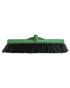 Oates® 164752 Platform Hair&Fibre Blend Broom – Head Only – 450mm – Green