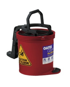 zOates® 165434z DuraClean® Mark II Roller Wringer Bucket 15L - Red