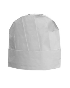 Castaway® Disposable Chef Hat 225mm Adjustable White – 100 Hats