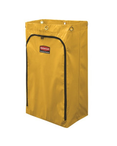 Rubbermaid® 1966719 Janitorial Cleaning Cart Vinyl Bag Traditional 90L - Yellow