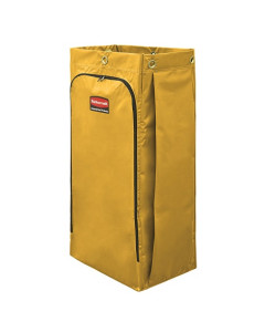 Rubbermaid® 1966881 Vinyl Bag for High-Capacity Janitorial Cleaning Carts 128L - Yellow