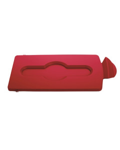 Rubbermaid® 2007192 Lid Insert Closed Top – Slim Jim® Recycling System – Red