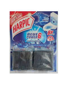 Harpic® 008481 Foaming Blue Block Twins Atlantic Burst 6pksx2Blocks