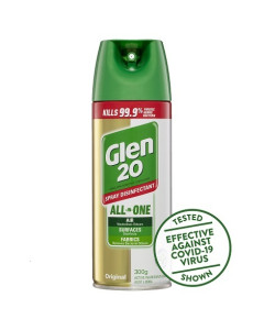Glen 20 0357058 All-In-One Hospital Grade Disinfectant Spray Original Scent 300g