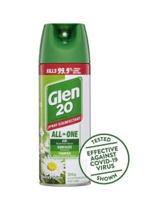 Glen 20 0357059 All-In-One Hospital Grade Disinfectant Spray Country Scent 300g