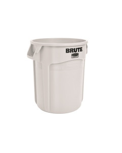 Rubbermaid® FG261000WHT Brute® Vented Waste Container 38L - White