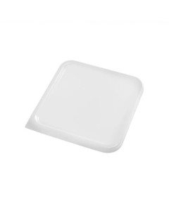 Rubbermaid® FG650900WHT Lid for Square Storage Container 2L to 7.6L - White
