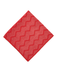 Rubbermaid® FGQ62000RD00 Hygen™ Launderable Microfibre Cloth 40x40cm - Red