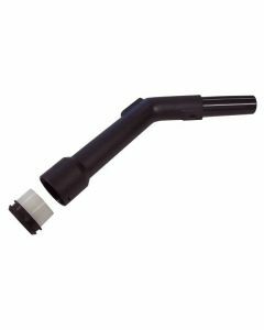 Cleanstar™ BPB036 Plastic Bent End Piece with Hul and Ring Clip 36mm – Black