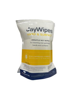 JayWipes 4WW-H&S Hand & Surface Sanitising Wipes 6 x 200