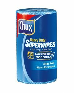 Chux® 9305B Superwipes® Heavy Duty Roll 30cm x 45m - Blue