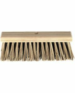 Oates® 164934 Yard Bassine & Cane Timber Broom – Head Only – 450mm