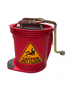 Oates® 165423 Contractor™ Wringer Bucket 15L – Red 