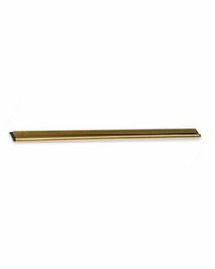 Squeegee Channel and Rubber Brass Golden Clip 35cm