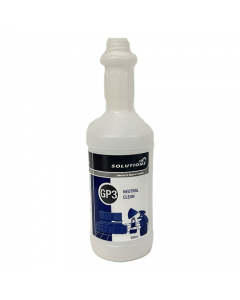 Solutions® GP3 Easy Clean General Purpose Cleaner Dispensing Bottle 500ml - Empty Bottle