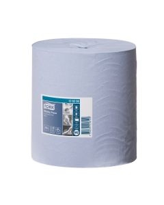 Tork® 128208 Advanced Centrefeed Wiping Paper 1 Ply 6rolls x 320m M2 – Blue
